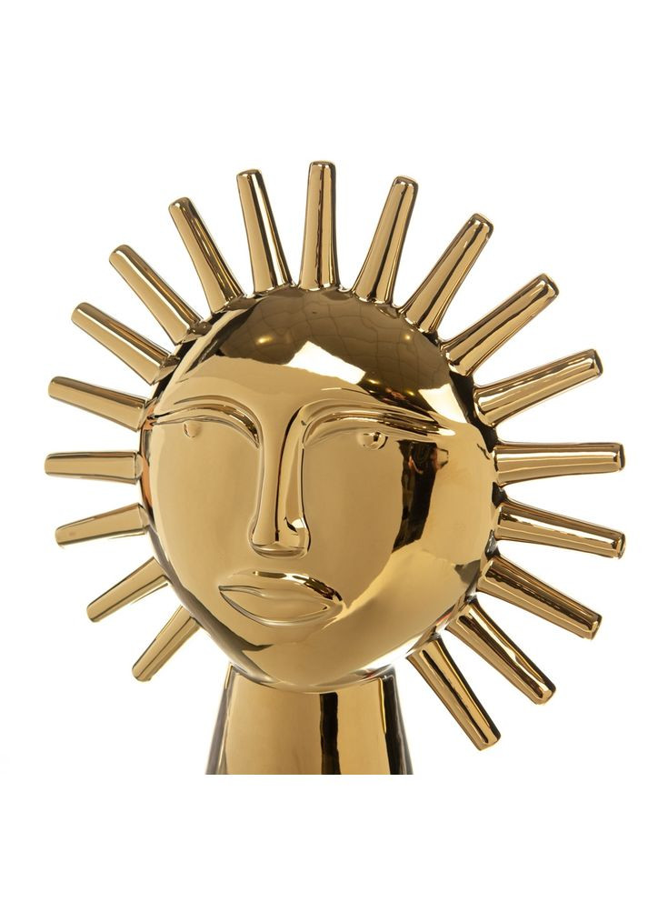 Ваза настольная керамическая Солнце 30х10х10 см 18700-026 Lefard (346533498)