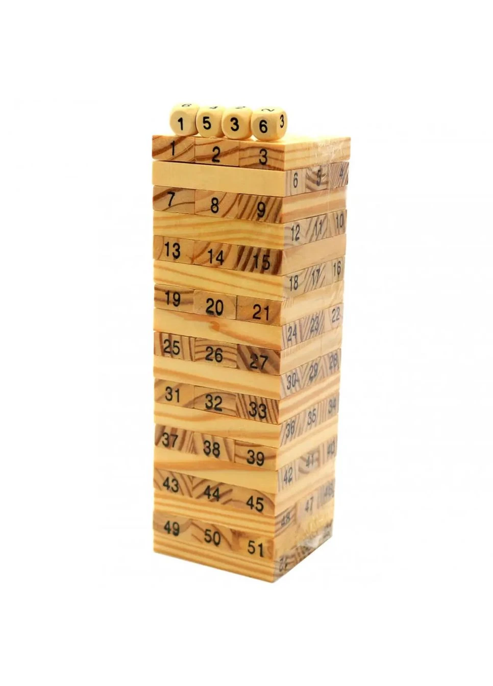 Развивающая настольная игра "NUMBER TOWER" укр. NT-01U Danko Toys (335004021)