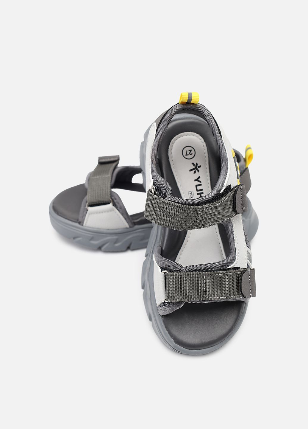 Босоніжки для хлопчика колір сірий CB-00266923 Yuki (329728038)