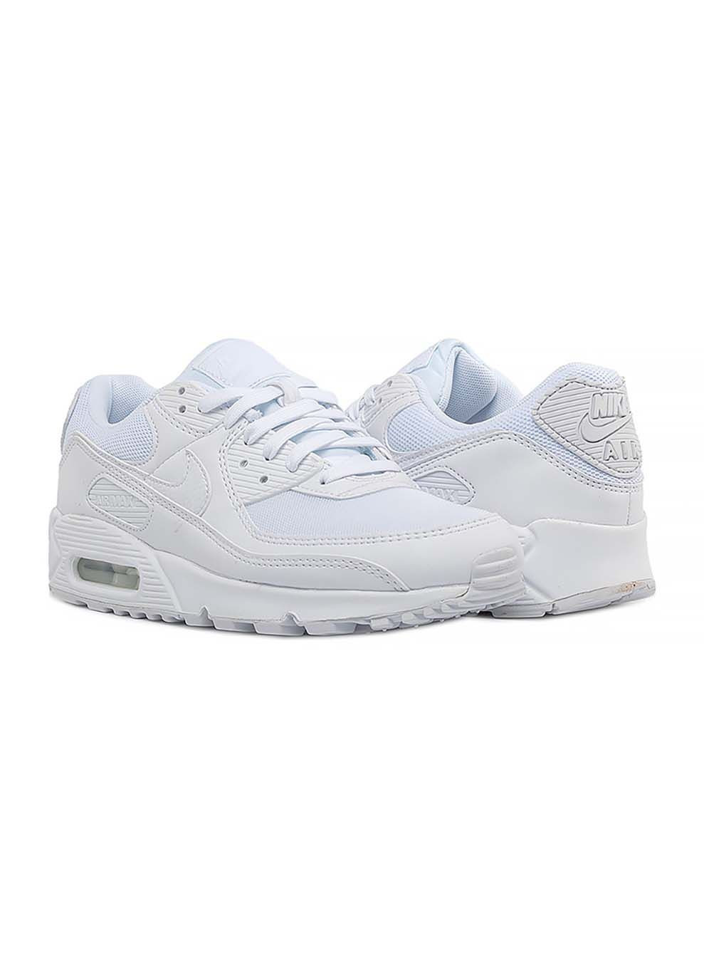 Жіночі Кросівки AIR MAX 90 Білий Nike білі демісезони (367597138)