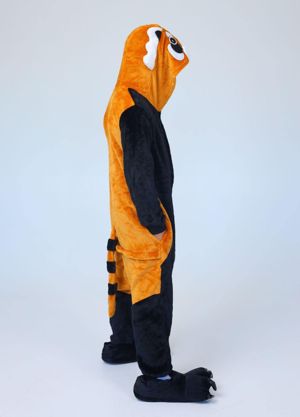 Кігурумі Червона панда для хлопчиків піжама єнот з хвостиком та кишенями My Kigu (366219449)