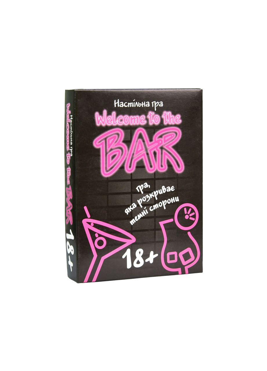 Настольная игра для взрослых Welcome to the Bar на украинском развлекательная карточная для дома набор из 110 Strateg (362427916)