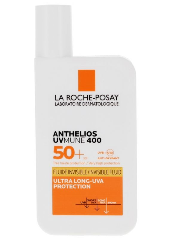 Сонцезахисний флюїд Anthelios UVmune 400 Fluide Invisible SPF50+ 50 ml La Roche-Posay (323479849)