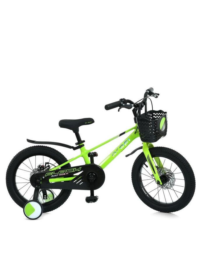Велосипед детский Flash MB 1683 NEON GREEN, колеса 16 дюймов No Brand (339776763)