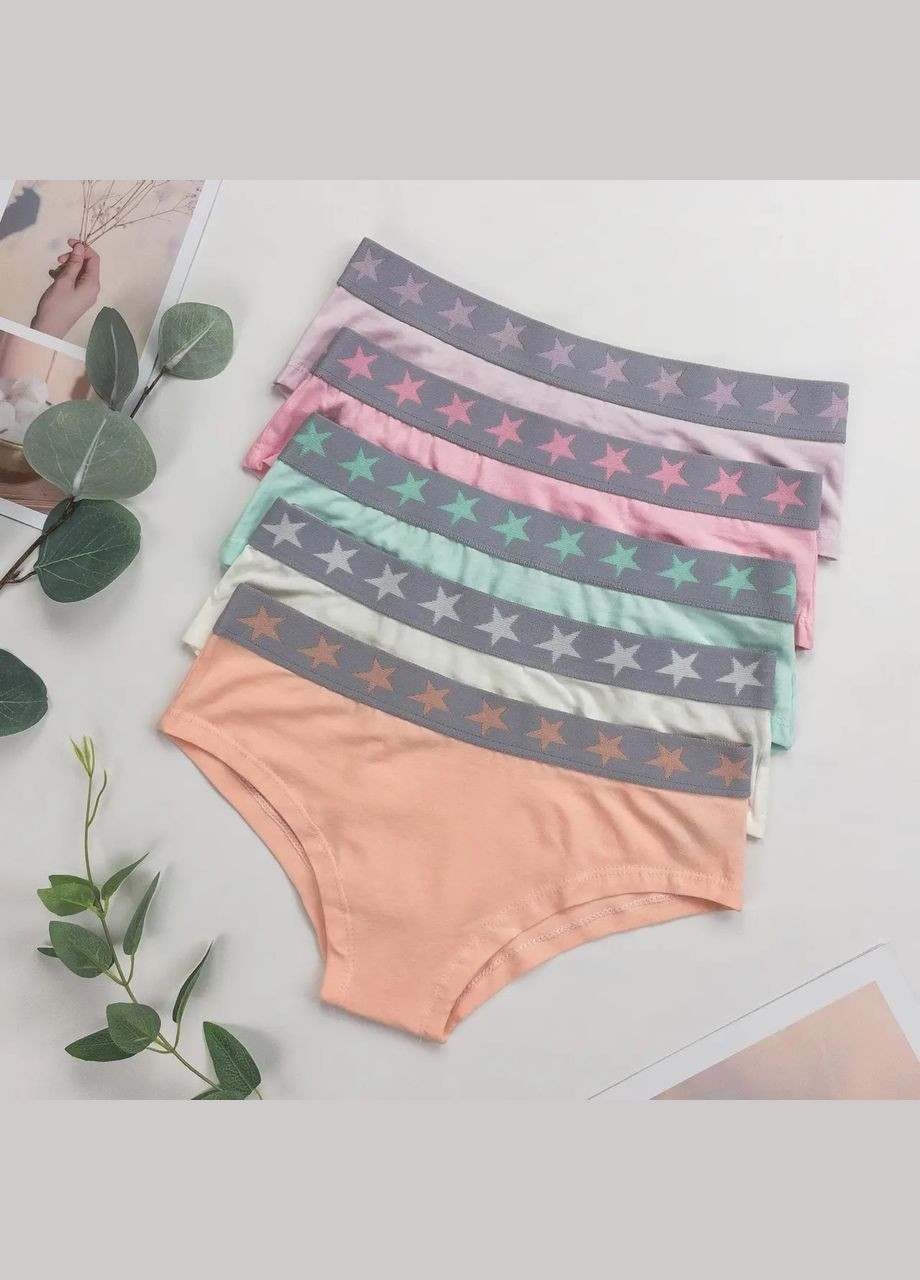 Жіночі трусики-шортики, 5 шт. Nicoletta (342119746)