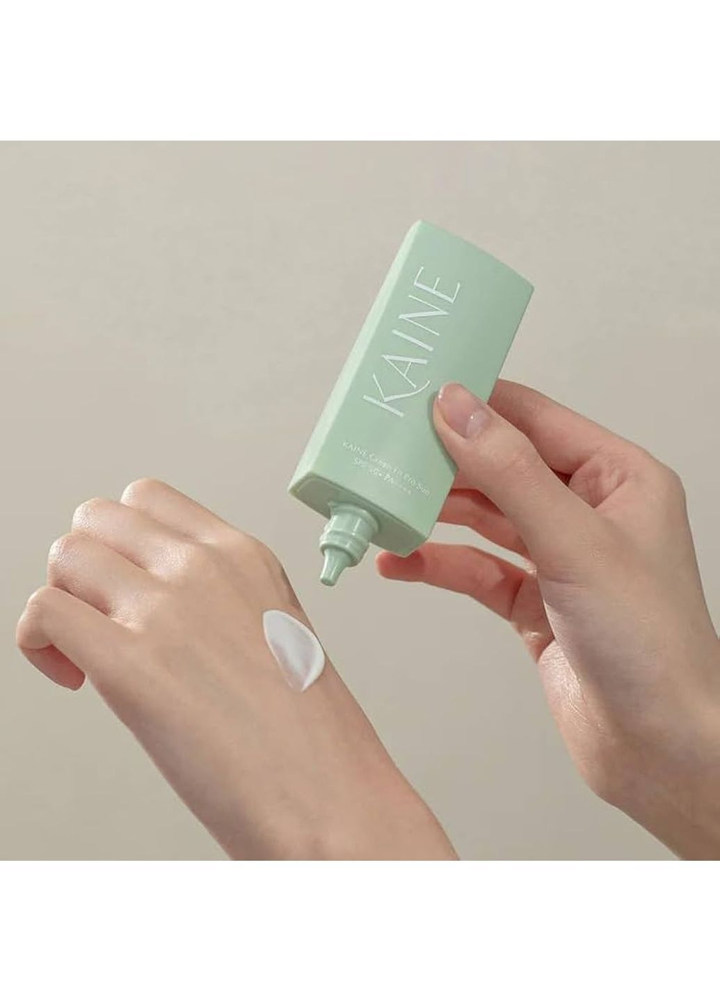 KAINE Сонцезахисний крем Green Fit Pro Su SPF50+ PA++++ із зеленим комплексом 55 мл термін придатності до 03.08.2026 — Крем, Південна Корея (363030133)
