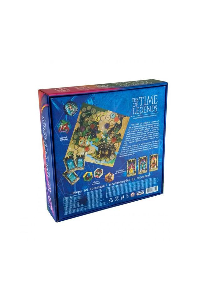 Настольная игра "The time of Legends" Strateg 30267 с песочными часами No Brand (330607322)