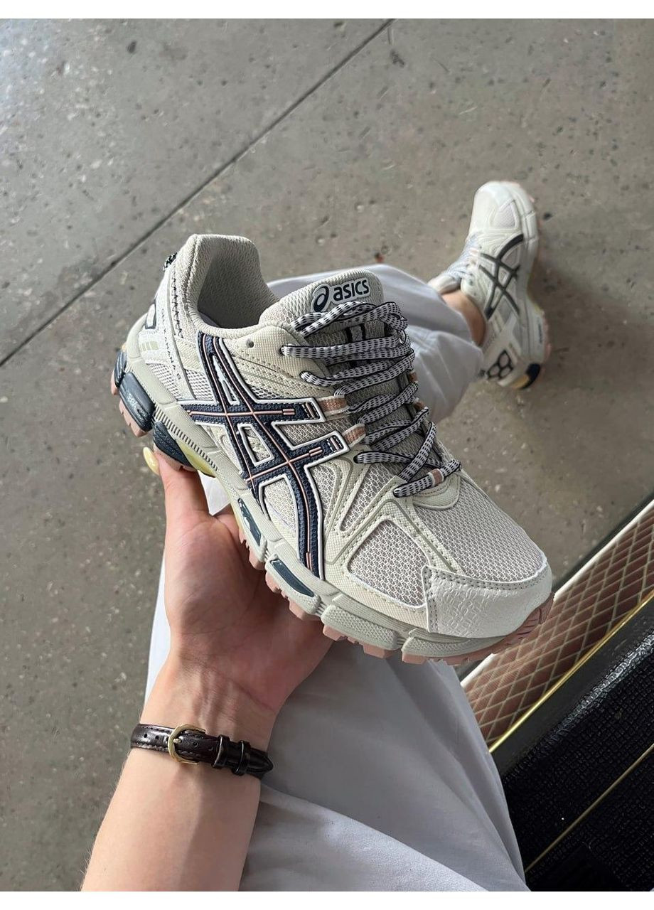 КРОССОВКИ ЖЕНСКИЕ ASICS GEL-KAHANA 8 BEIGE АСИКС ГЕЛЬ КАХАНО No Brand бежевые демисезоны (369391652)
