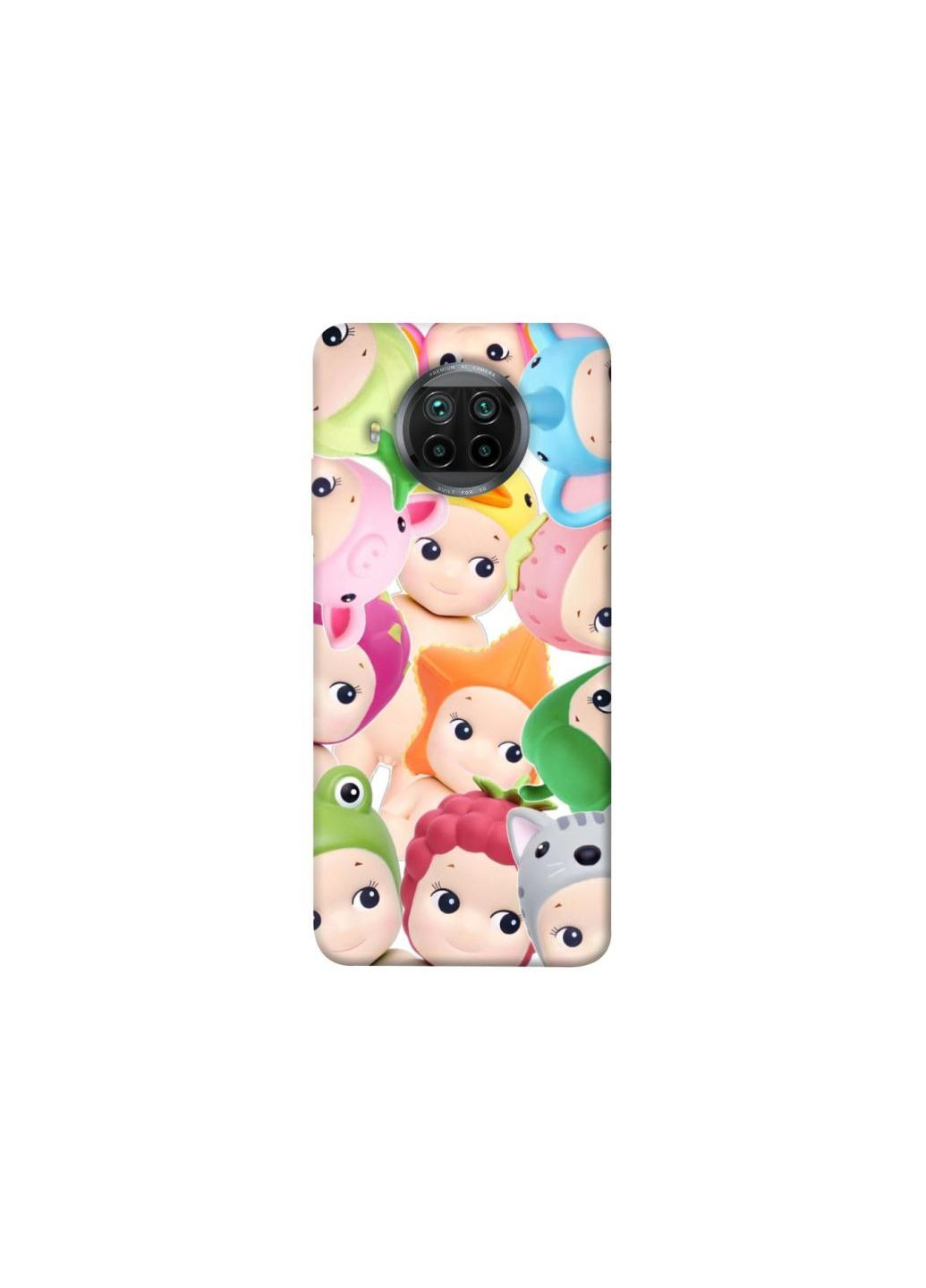 Чохол на Xiaomi Mi 10T Lite / Redmi Note 9 Pro 5G Fruit-Zoo Kaleidoscope Frontalka (352208649)