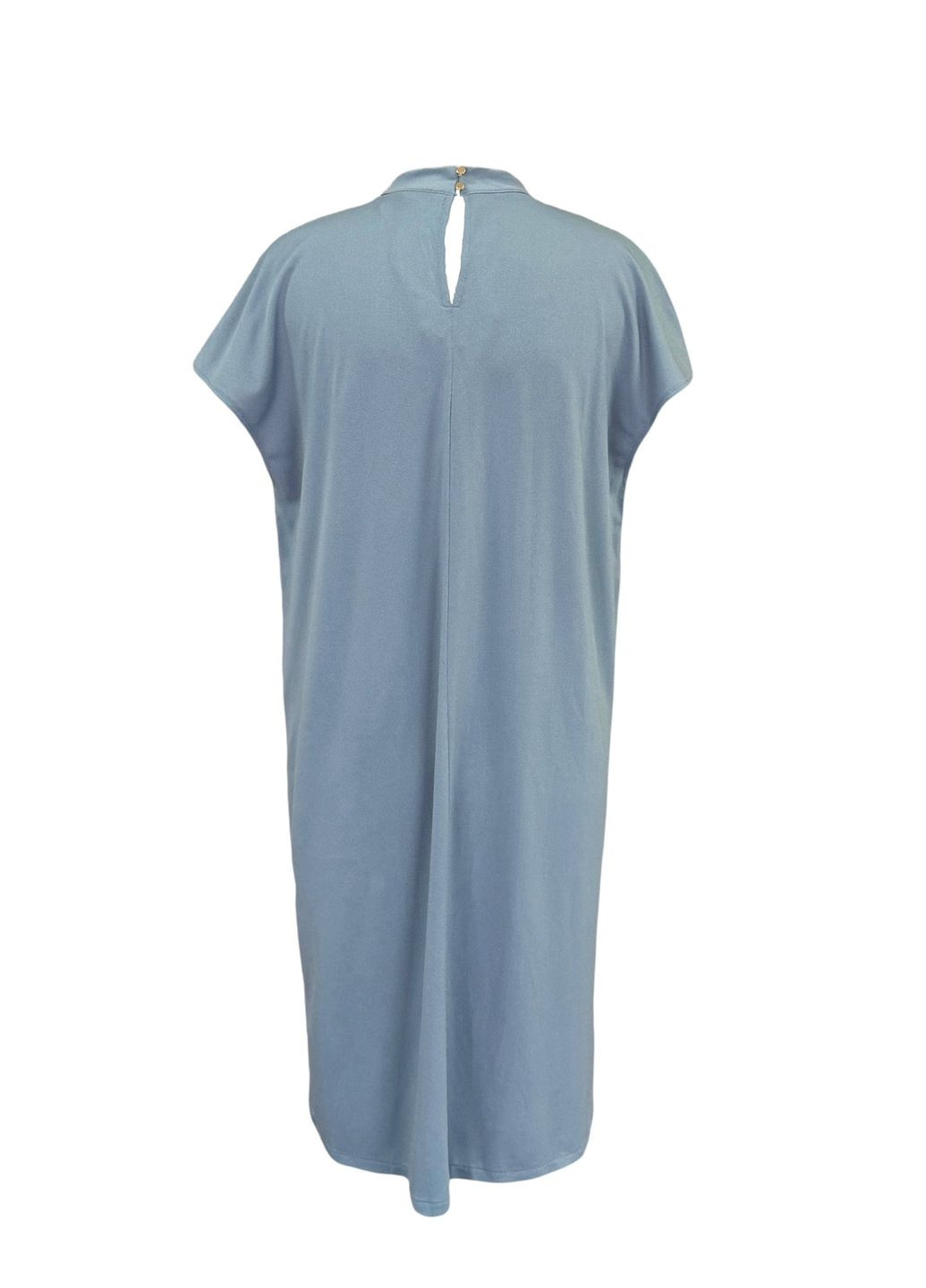 Блакитна сукня з к/р H&M однотонна