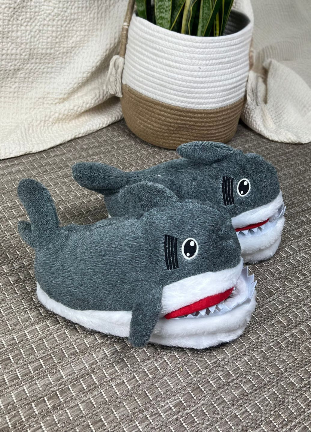 Теплі плюшеві капці акули домашні My Kigu (367836758)