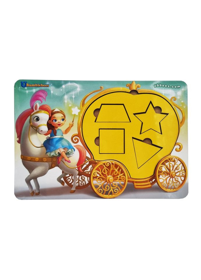 Деревянная развивающая игра "Фея и карета" (ПСД196) PSD196 танграм Ubumblebees (315023197)