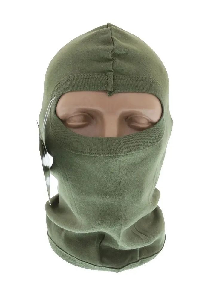 Балаклава хлопковая однодырочная Olive Mil-Tec (334830944)