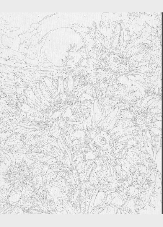 Картини за номерами букет соняшників Розфарбування по номерах квіти 40х50 Розпис за номерами на полотні 04070 Origami (322073492)