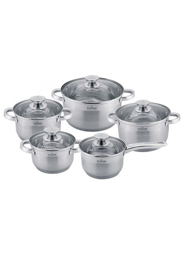 Набор посуды MK-3710 10 предметов Maxmark (341702289)