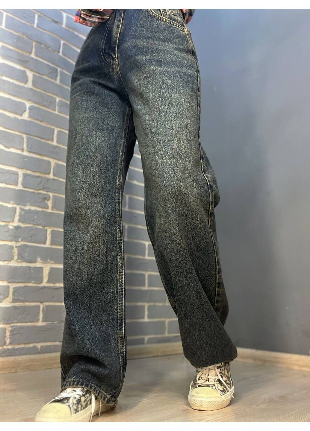 Джинси жіночі 4118 straight fit прямі від стегна Its Basic - (304773612)