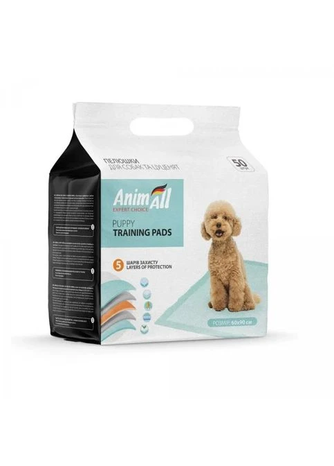 AnimAll Пелёнки для собак 60х90 см 50шт Animal (388638463)
