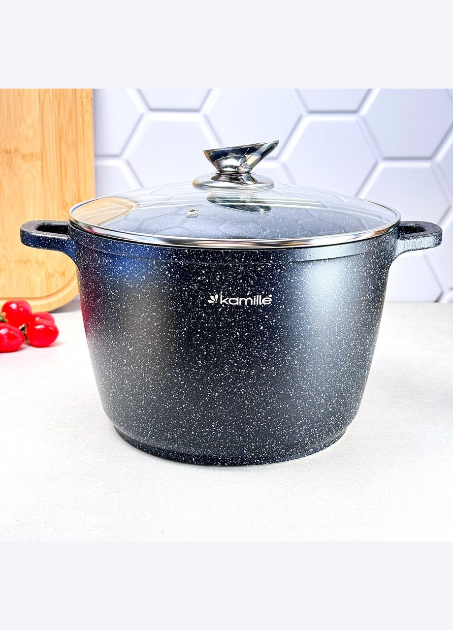 Каструля з антипригарним покриттям 6.2 л для всіх типів плит Kamille (311601788)