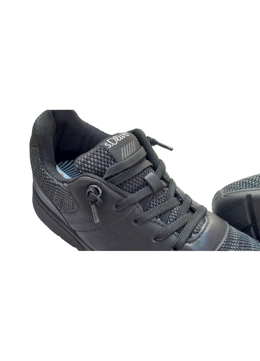 Черные всесезонные кроссовки мужские S.Oliver