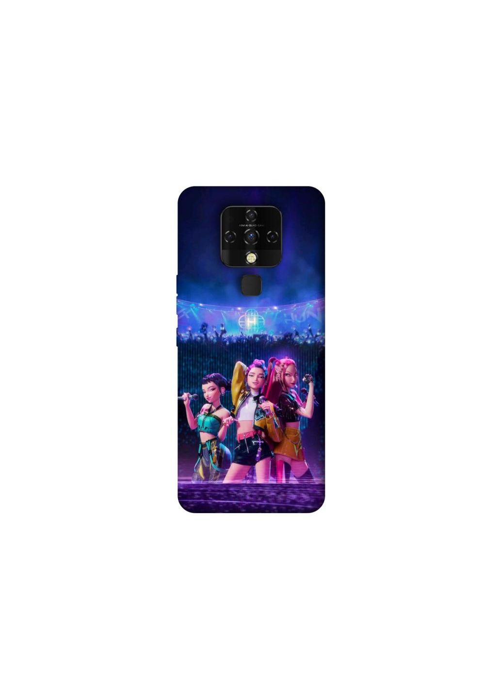 Чехол на TECNO Camon 16 SE K-Pop Demon Hunters ver.3 Frontalka (354670311)