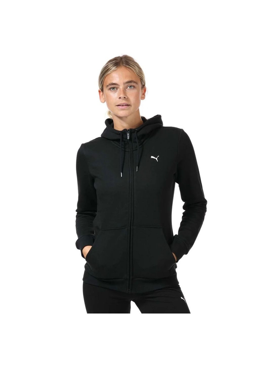 Толстовка жіноча Essentials Full Zip Hoody Black 58681151 Nike (365961308)
