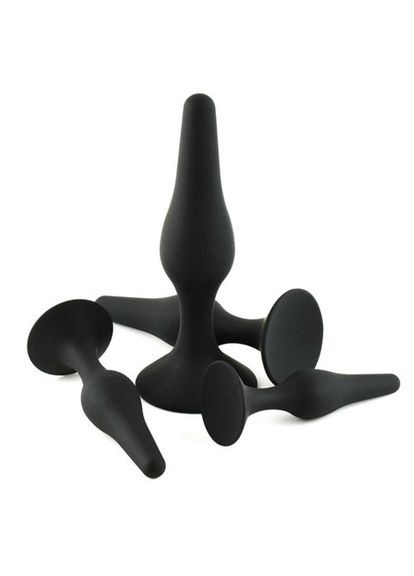 Анальная пробка 115x28 mm Tuna Plug M силиконовая для новичков мягкая на присоске Focus (303909061)