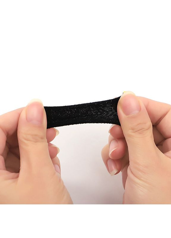 Игровые напальчники 2 пары Fiber черные с желтым манжетом для игры на телефоне смартфоне (аналог Flydigi) No Brand (322400875)