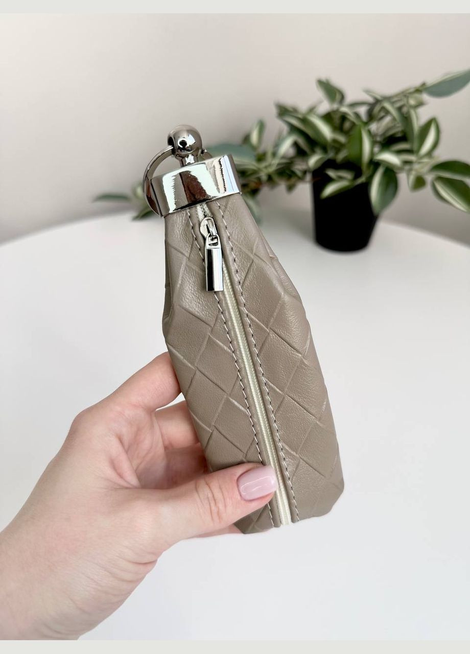 Ключница кожаная для обычных ключей на змейке с кольцом VI&VA (322399497)