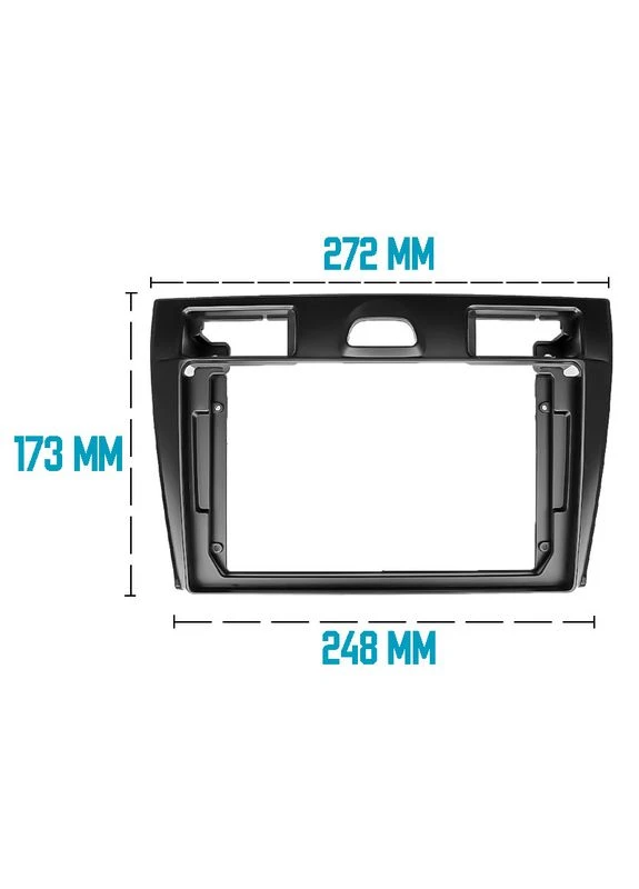 Перехідна рамка 9" Ford Fiesta 2006-2008 (7206) Форд Фієста 5 шт. Lesko (349730324)