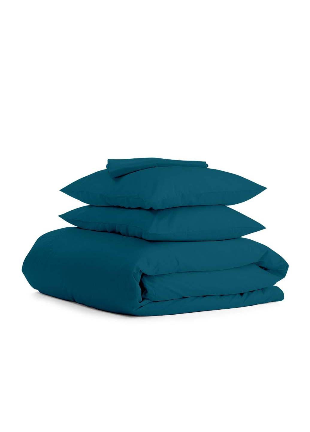 Двоспальна постіль з простирадлом на гумці Ocean 180х220 см Cosas (307386619)