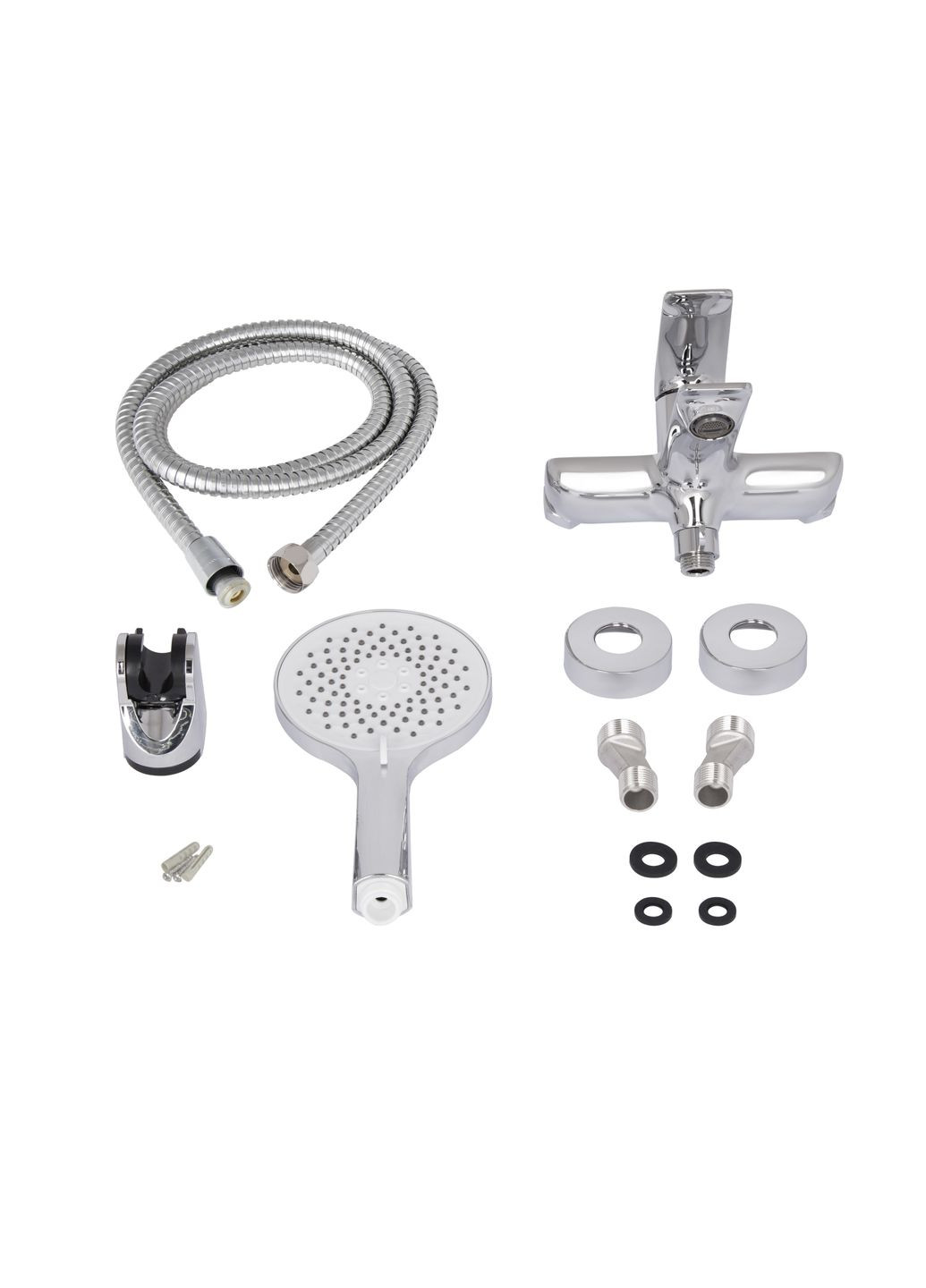 Змішувач для ванни Vlasta New (з душовим гарнітуром) QTVLA259CRM45642 Chrome Qtap (323485632)