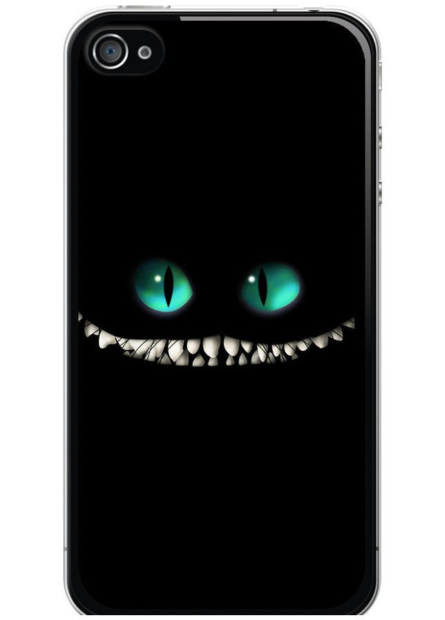 2D пластиковый чехол 'Чеширский кот' для Endorphone Apple iPhone 4s (308460600)