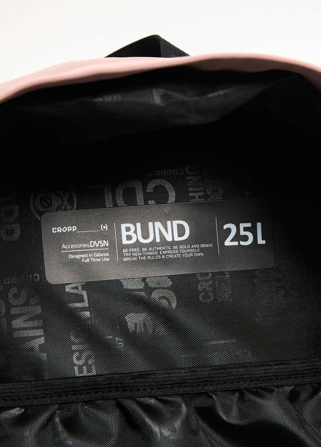 Рюкзак универсальный с защитой от дождя розовый Cropp (366427225)