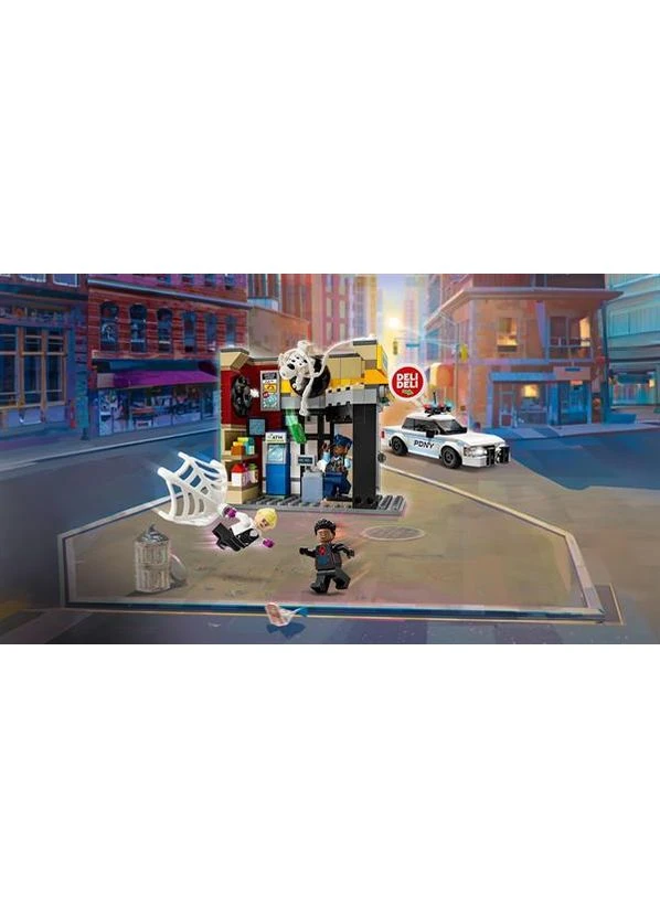 Конструктор Super Heroes Marvel Всесвіт-павук: Майлз Моралес проти Плями(76311) Lego (380682031)