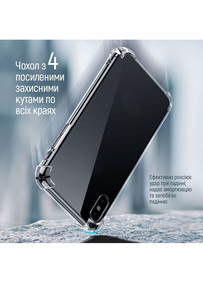 Чохол до Samsung Galaxy S24FE TPU AntiShock Clear Colorway (307436781)