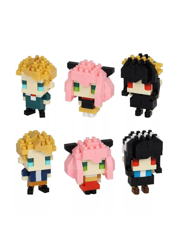 Конструктор Nаnoblock Семья Шпиона-1 (124163) Nanoblock (362538572)