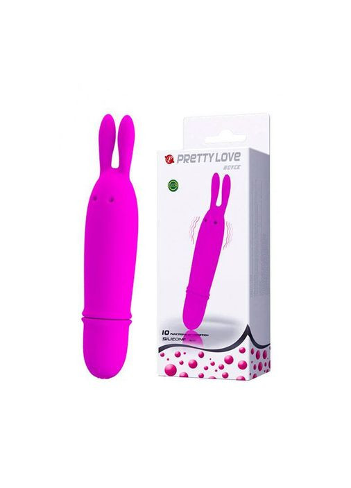 Вибро яйцо зайчик Boyce клиторальный силиконовый вибратор для женщин фуксия No Brand (366887950)