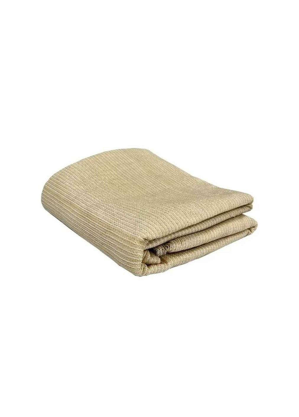 Сетка затенивающая 95% бежевая, в пакете 130 г/кв.м, 4х10м Agreen (362351756)