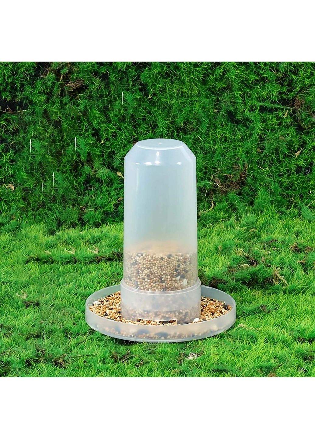 Автоматическая бункерная кормушка и поилка для птиц 350 мл Yu Xin (338379351)