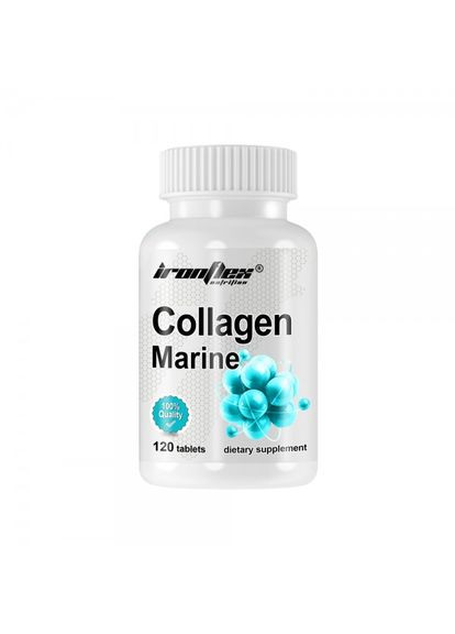 Препарат для суставов и связок Collagen Marine, 120 таблеток Ironflex (324419728)
