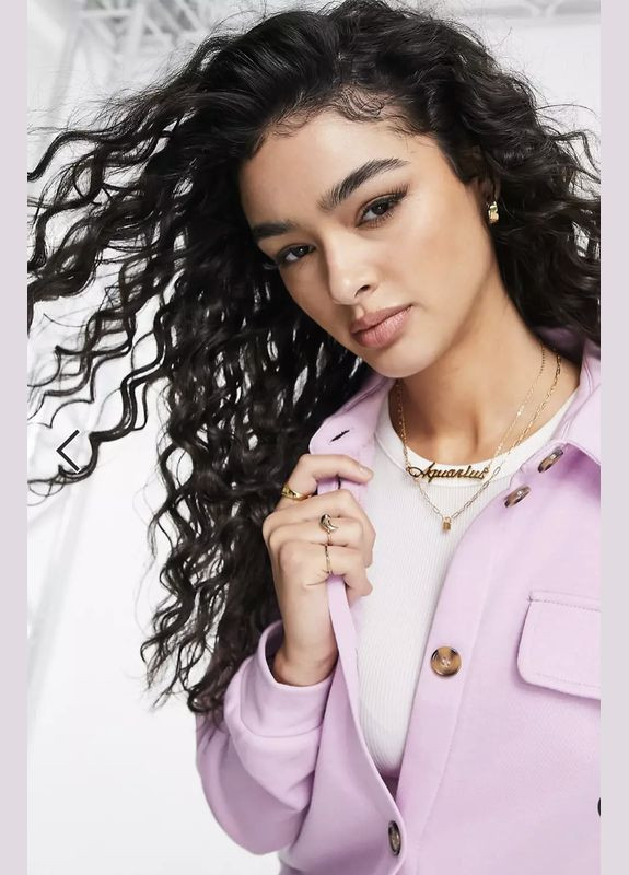 Лиловая вечерний, кэжуал, повседневный, пляжный, домашний, спортивная, праздничный рубашка Asos с длинным рукавом