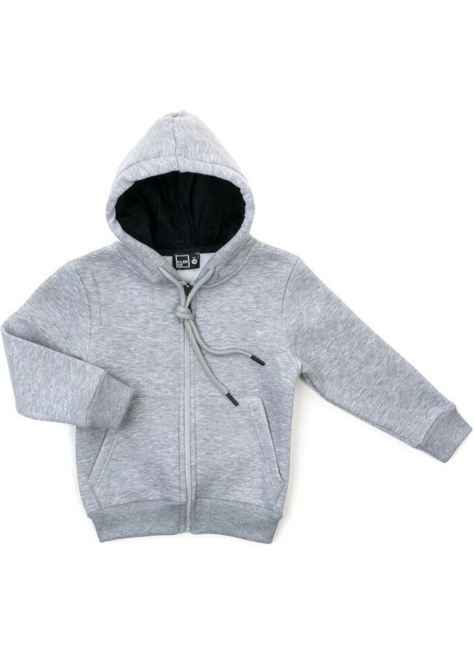 Кофта флисовая на молнии (CL0125009-128-lightgray) Cloise (301147021)