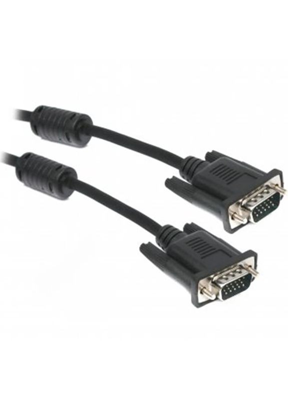 Кабель VGA-VGA HD15M/HD15M 3+9C, с 2-ма фер, 1.8 м, (V-PVGA-6) Maxxter (336955696)