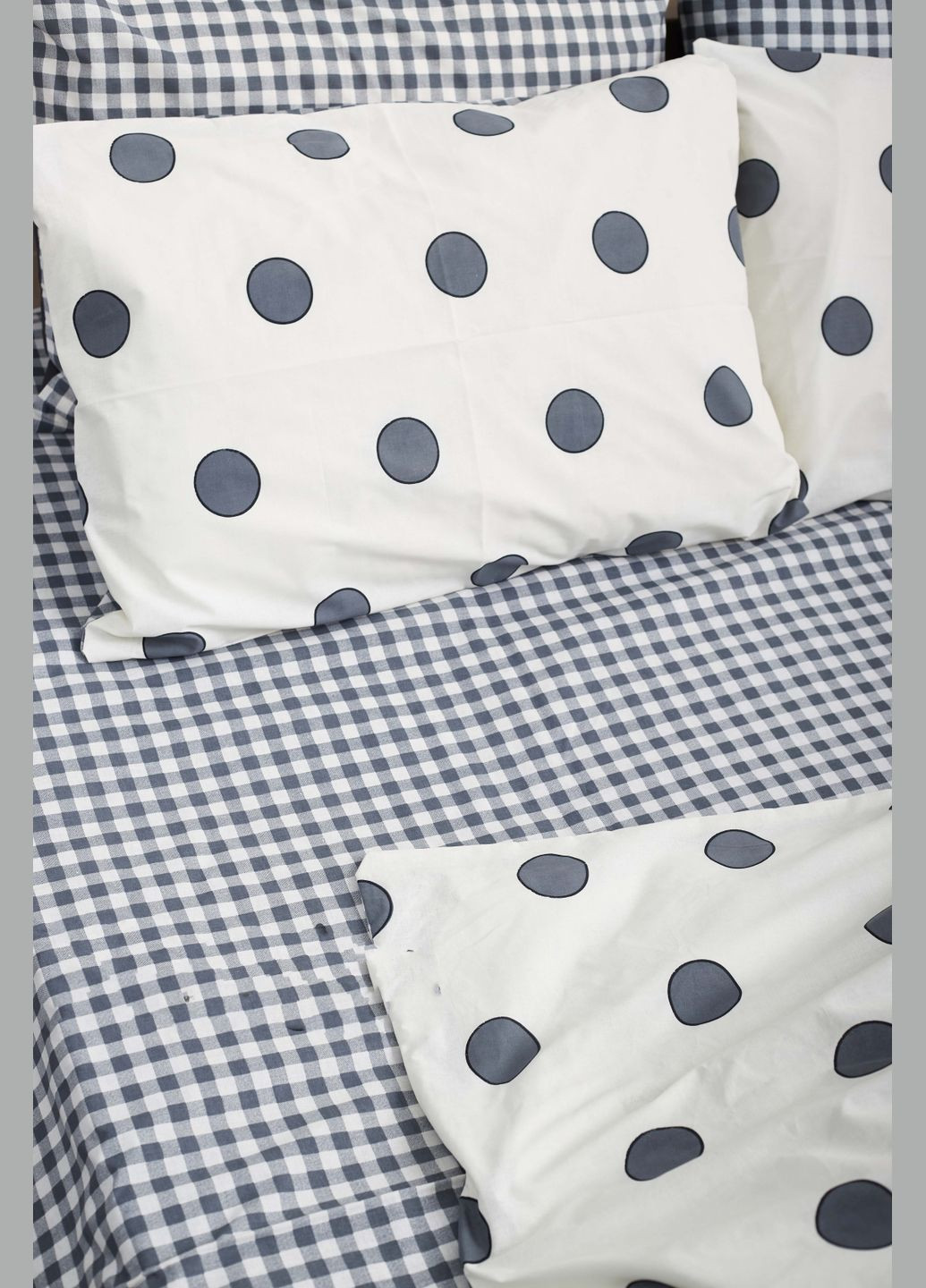 Комплект постільної білизни євро 200х220 наволочки 2х70х70 Ranforce Elite (MS-820000187) Moon&Star Riccarda (284416383)