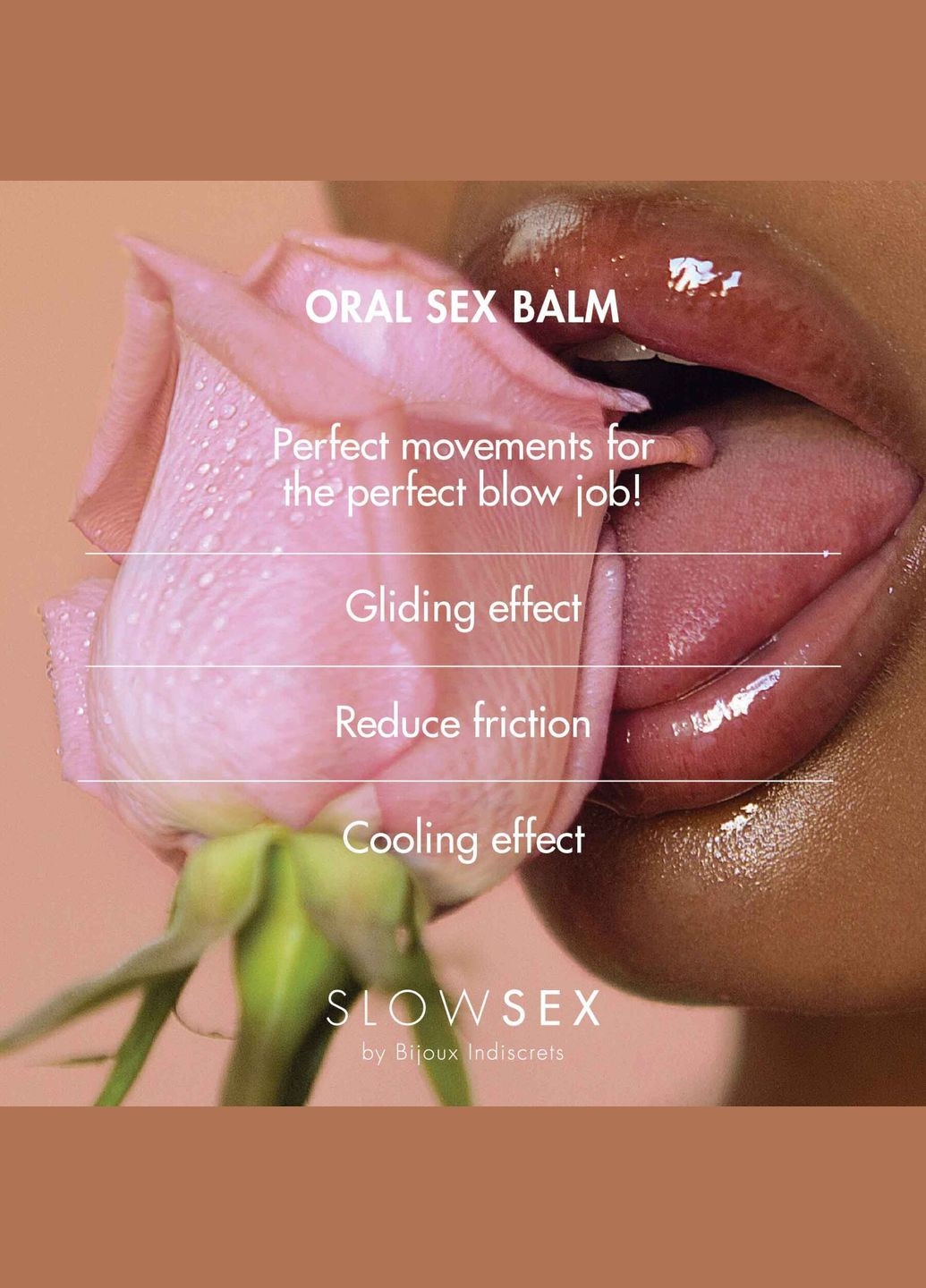 Стимулювальний бальзам для мінету Slow Sex Oral sex balm Bijoux Indiscrets (360967451)