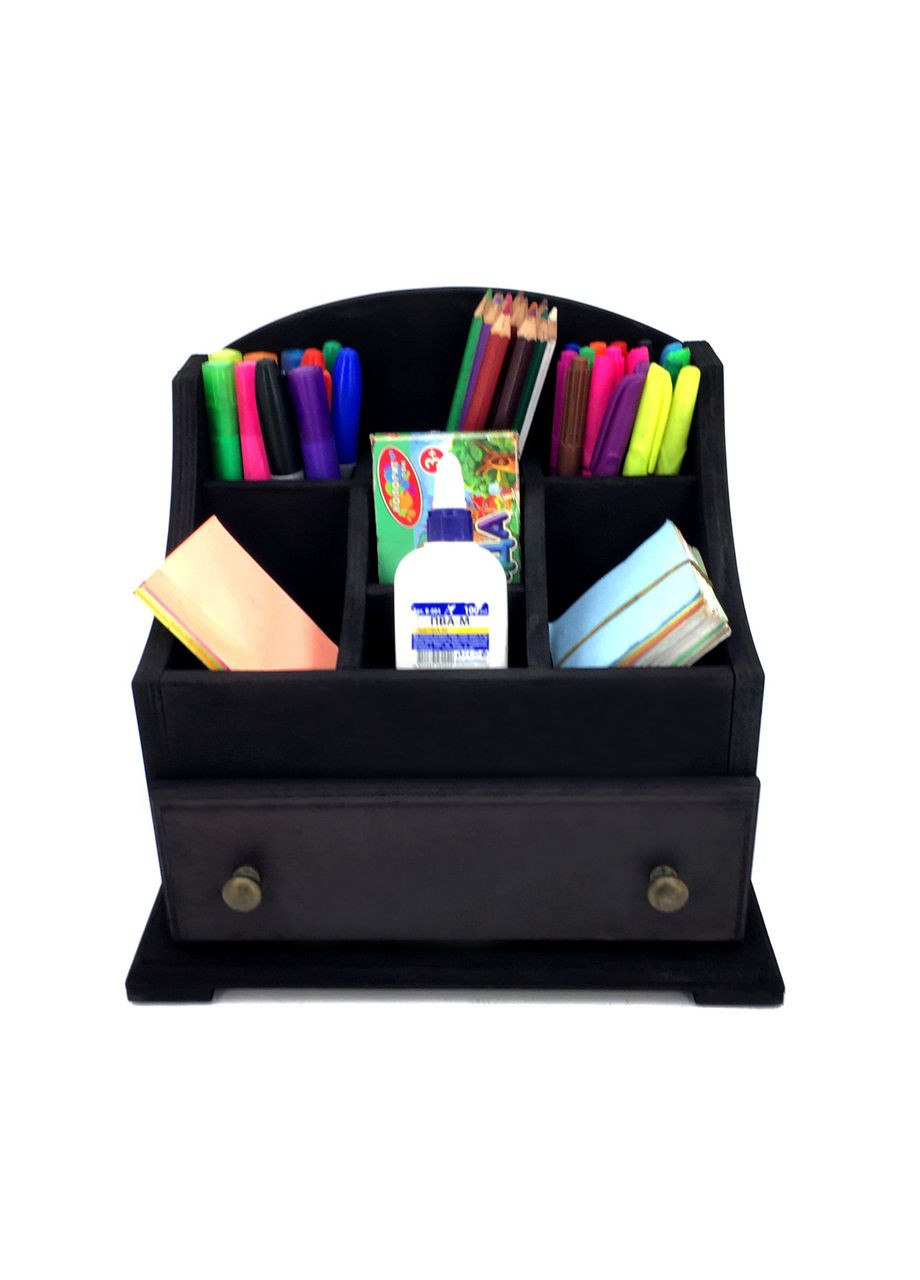 Органайзер настільний з дерева Брандон венге (КНЦ-006612) No Brand (328224732)