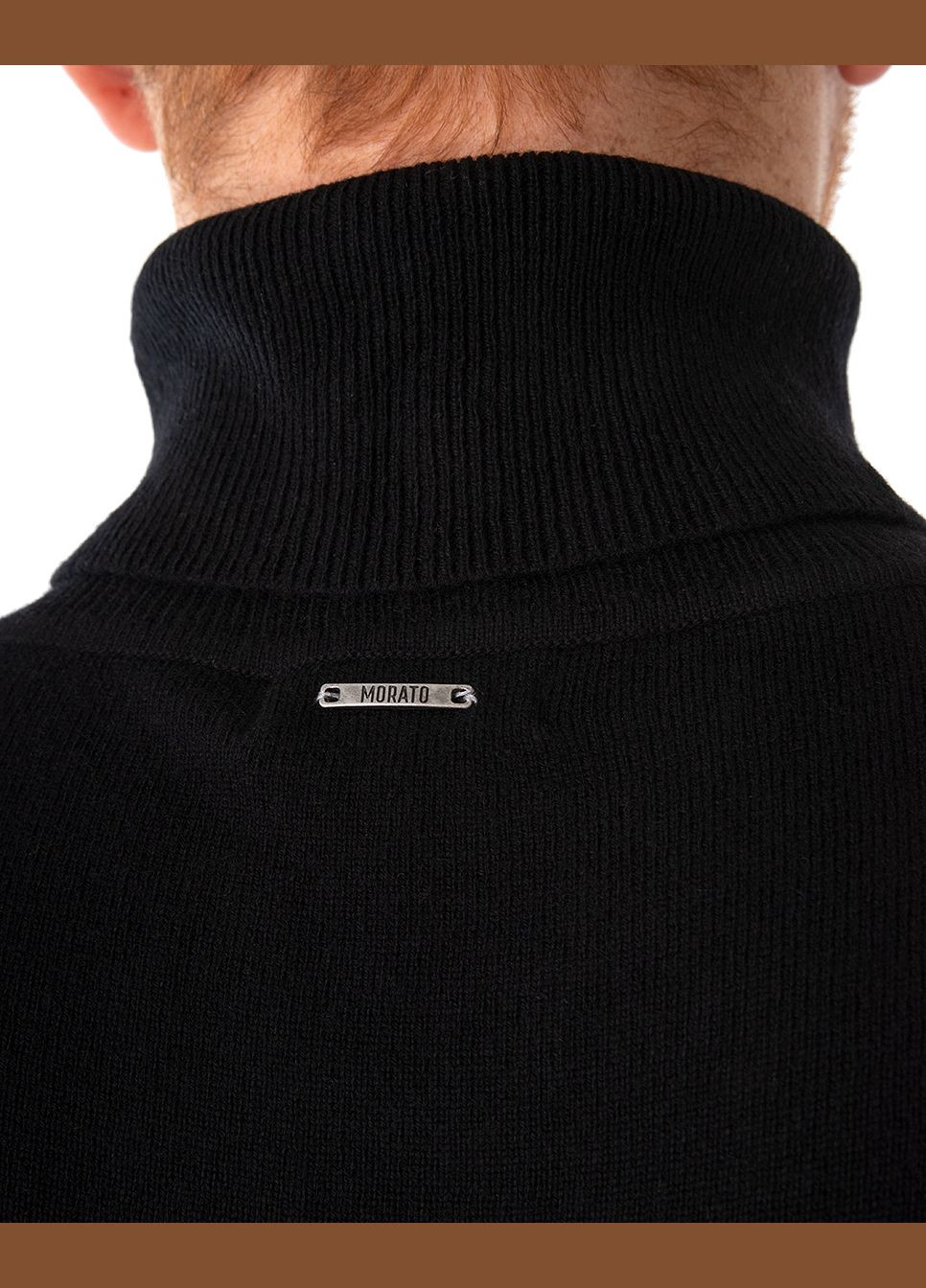 Чорний светр чоловічий Antony Morato