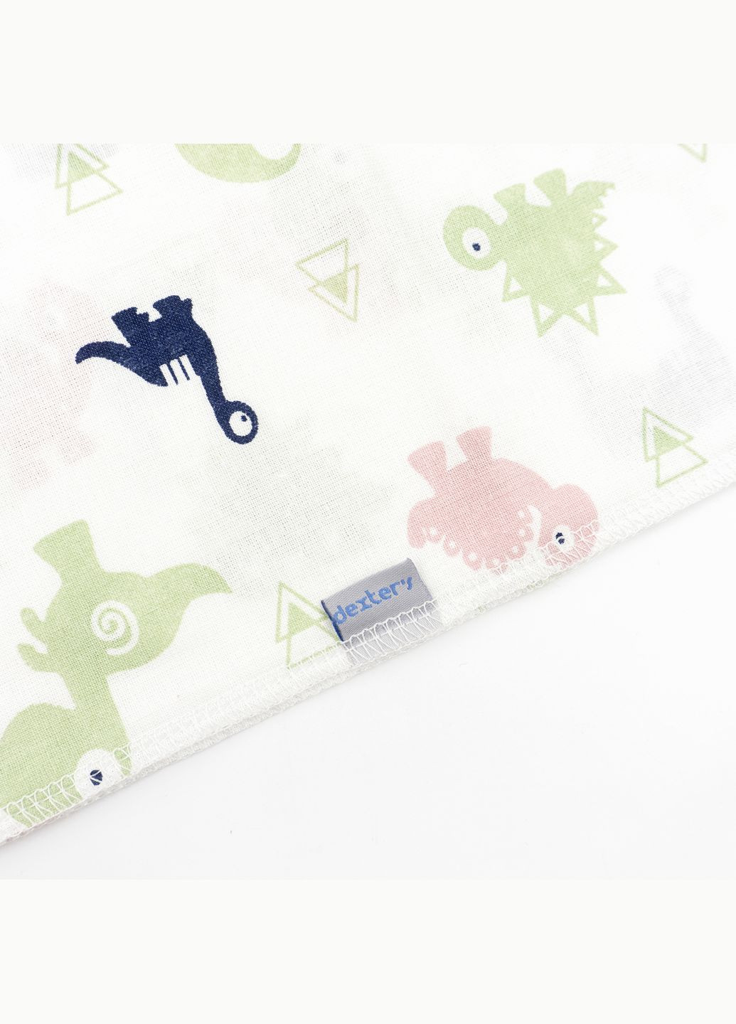 Пелюшка для немовлят із динозаврами Dino Різнокольоровий dexter's (301906217)