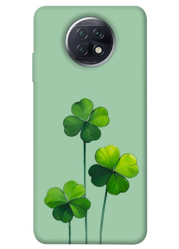 Чехол с принтом для Xiaomi Redmi Note 9 5G, Note 9T для Сяоми, ксиоми редми ноте 9, ноте 9Т Lucky clover No Brand (338611635)