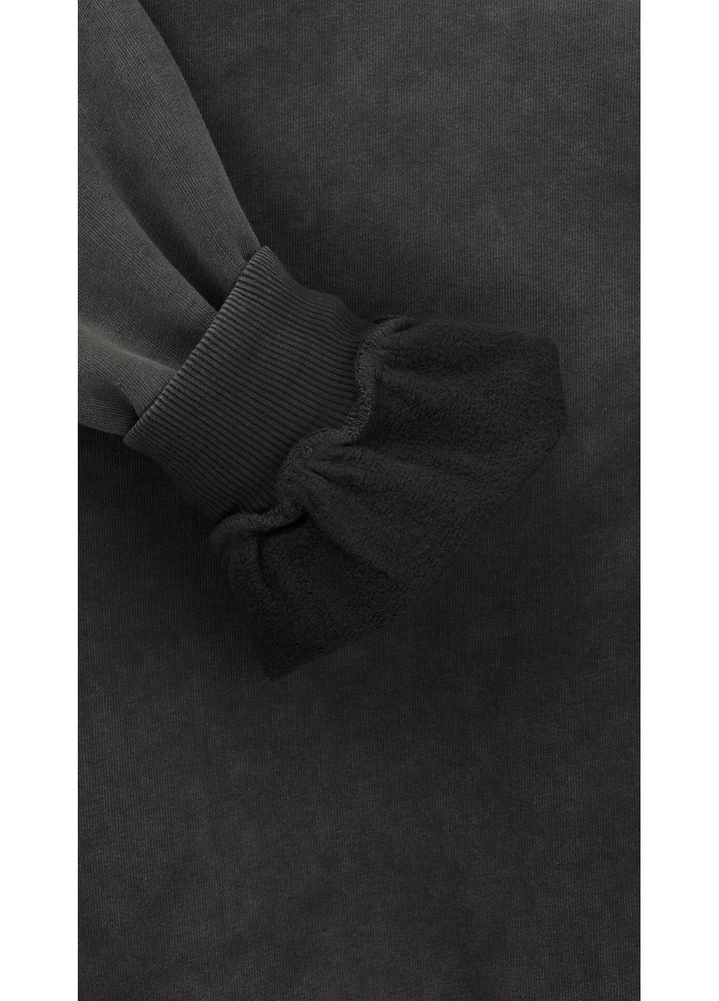 Серый свитшот однотонный женский onme-114-k серый shop (2000999362545) On me однотонный (369726402)